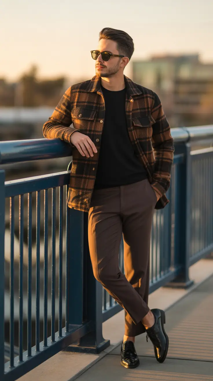 Men's outfit ideas 2026 Sunset Sophistication