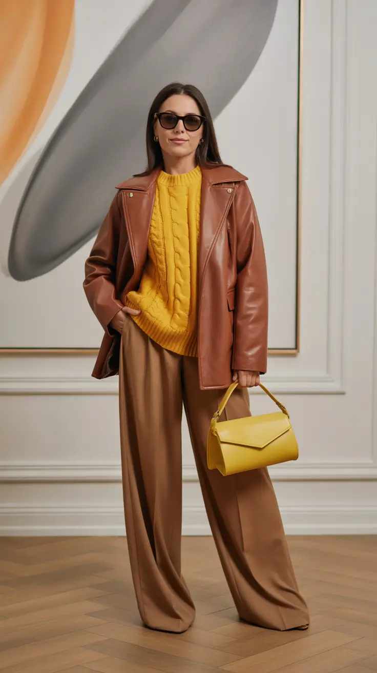 modern office outfits for work 2026 Golden Hour Layers