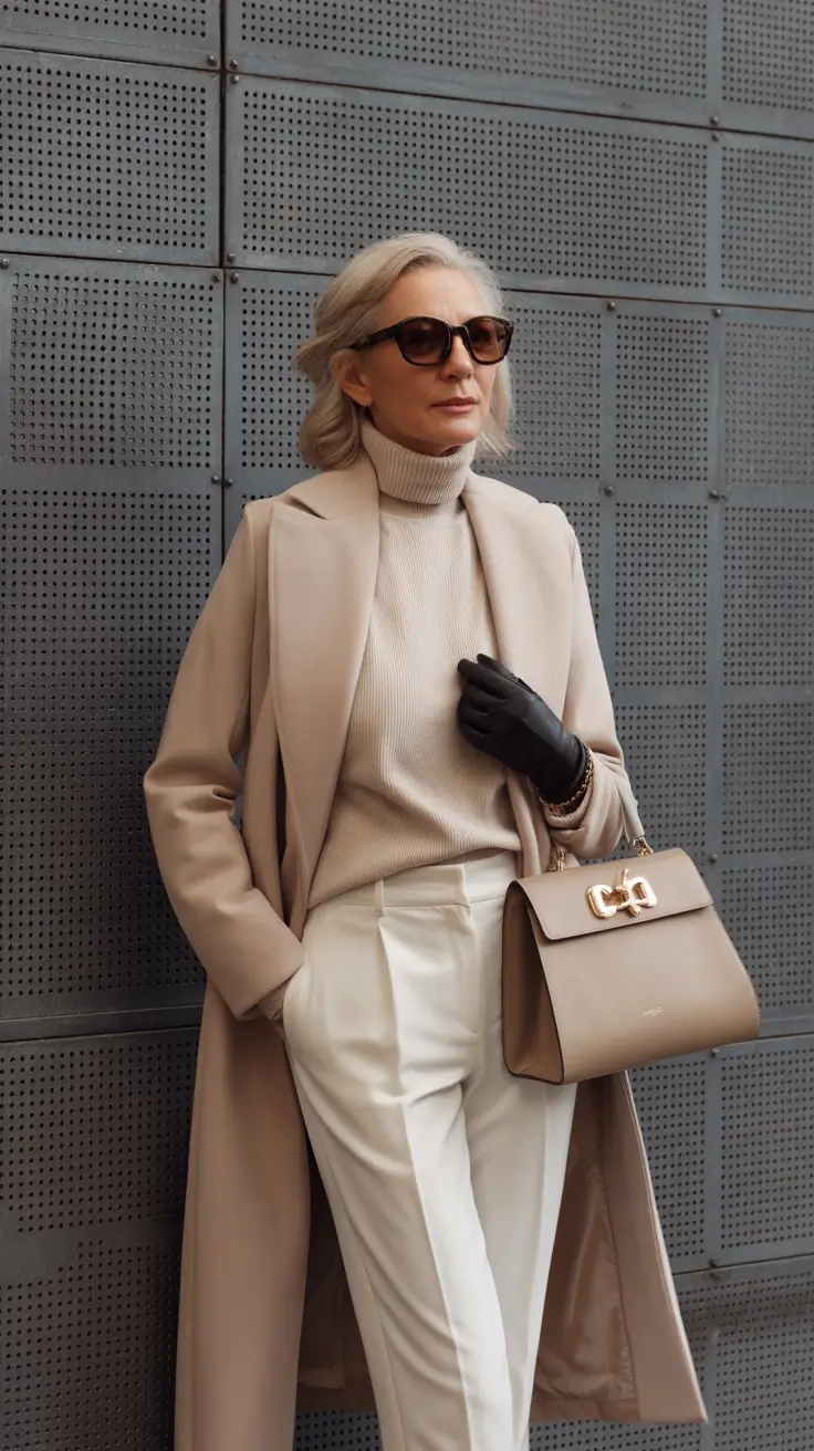Outfit ideas for women over 50 in 2026 Soft Neutrals, Strong Presence