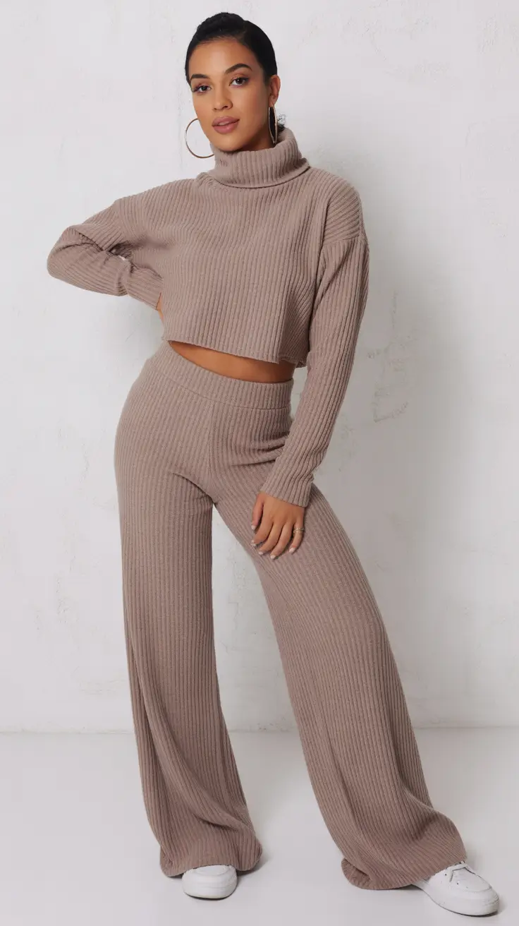 Stylish everyday outfits 2026 Minimalist Comfort in Taupe