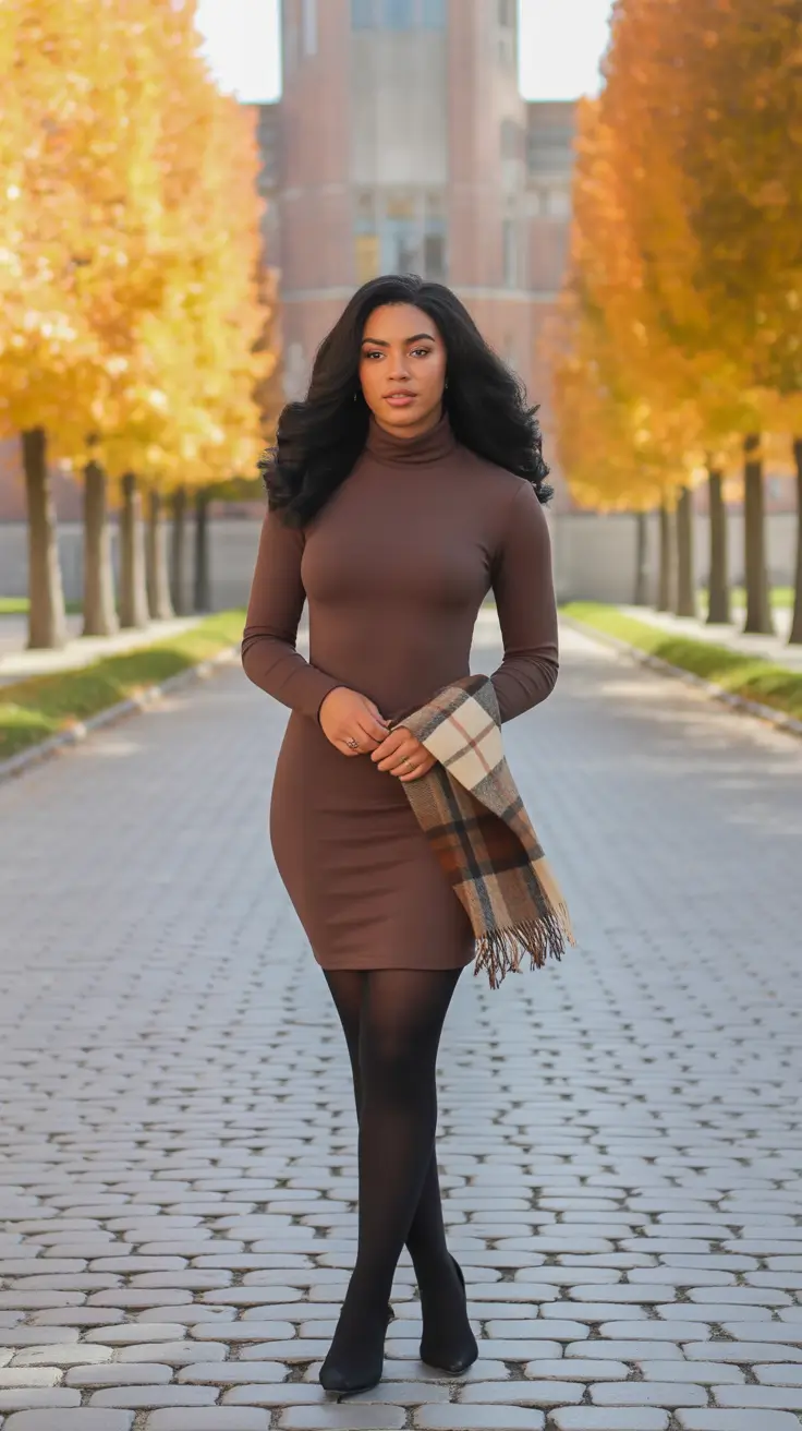 Stylish everyday outfits 2026 Fall Poise in Cocoa Tones