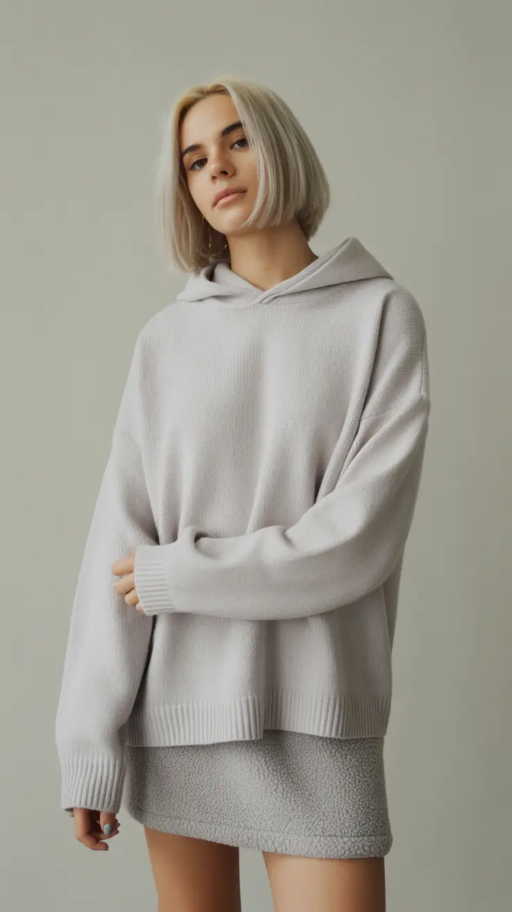 Stylish everyday outfits 2026 Urban Softness in Grey