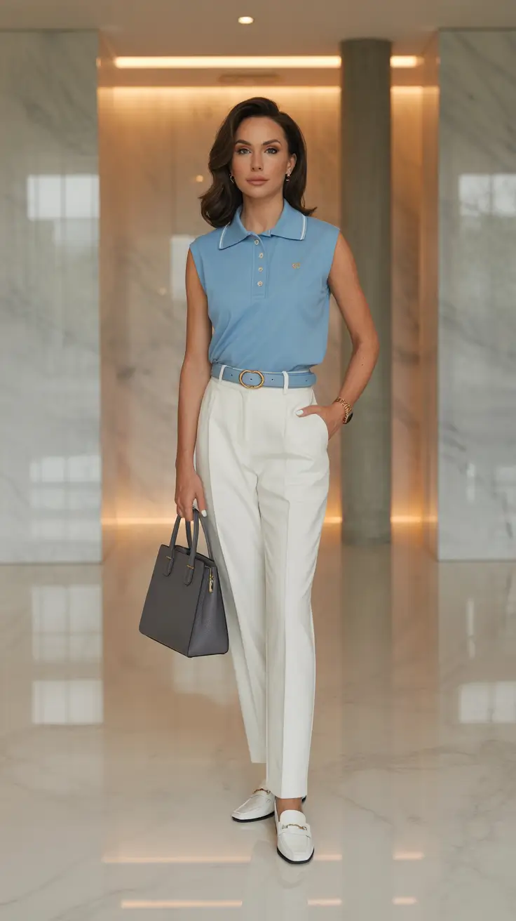 Stylish everyday outfits 2026 Soft Blue Sophistication