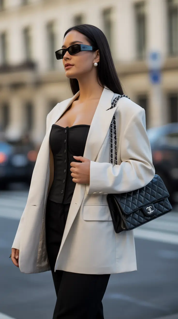 Stylish everyday outfits 2026 Monochrome with an Edge