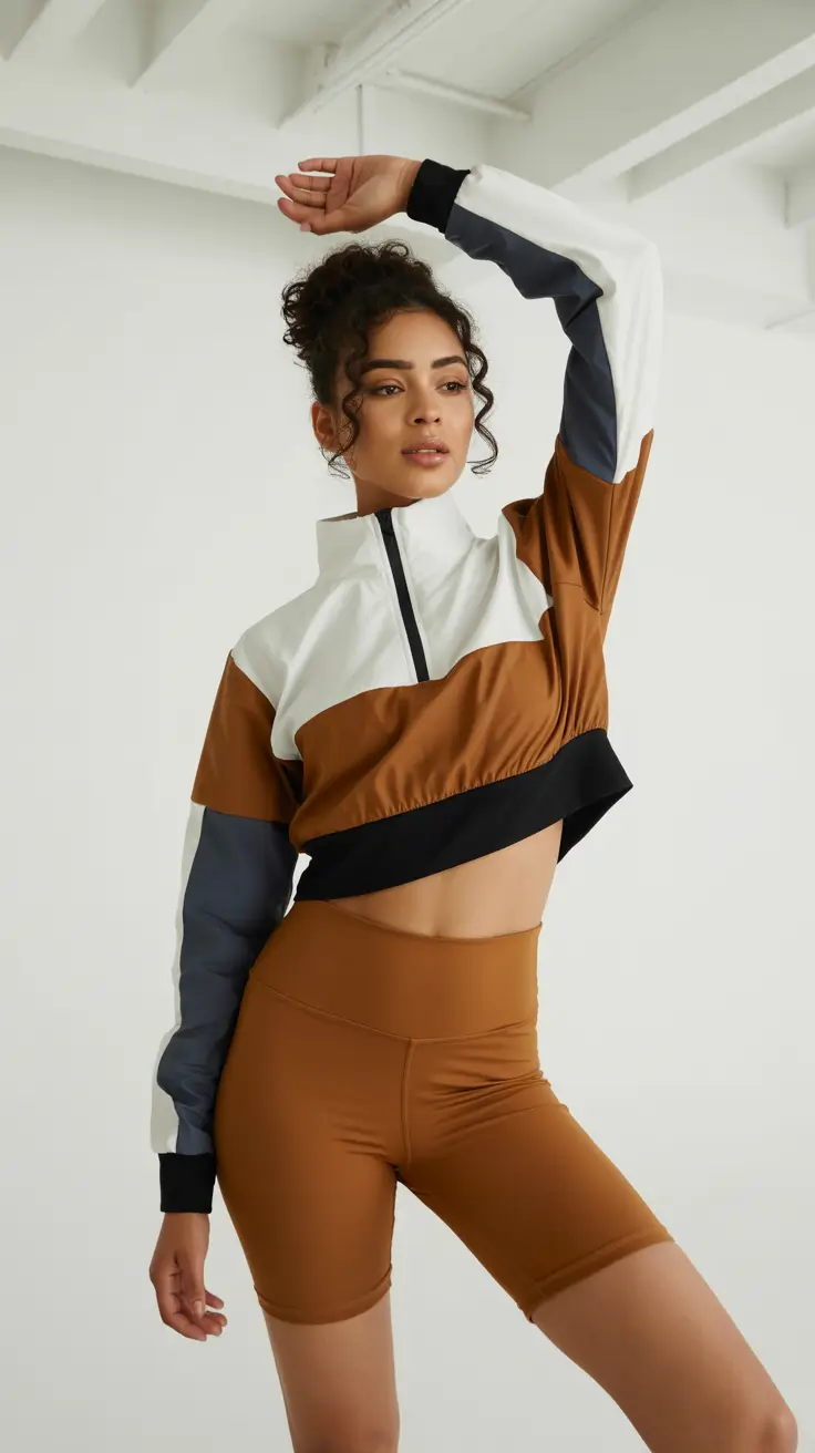 Stylish gym outfits for women 2026 Sporty Chic with a Retro Edge