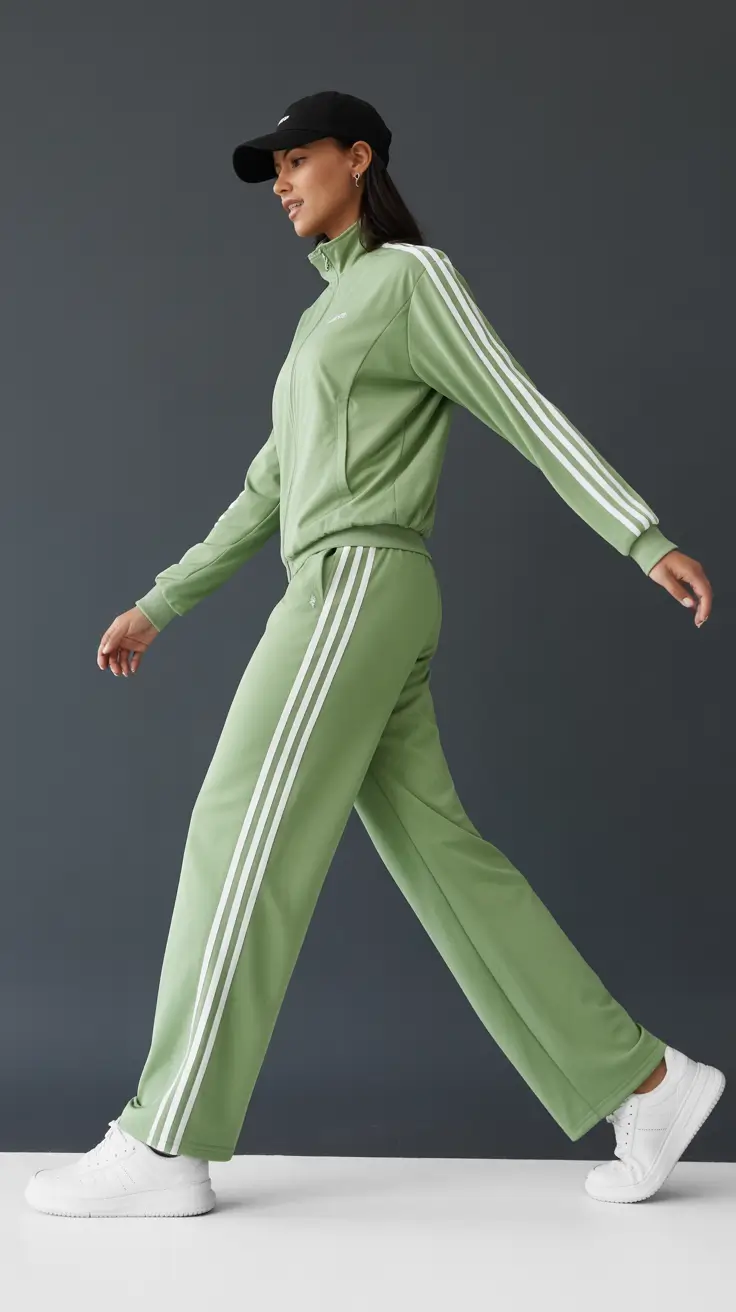 Stylish women workout outfits 2026 Retro Streetwear Revival