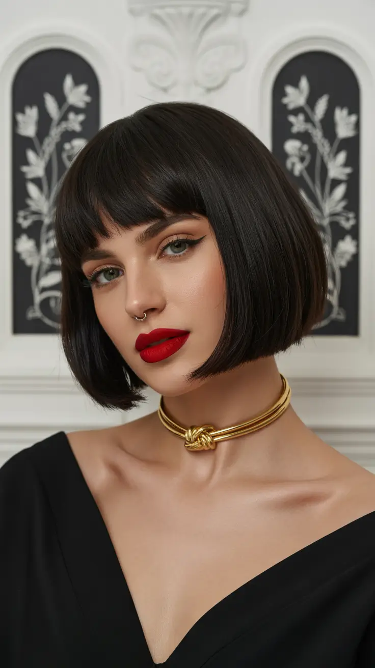 Trendy bob haircuts 2026 Parisian Drama
