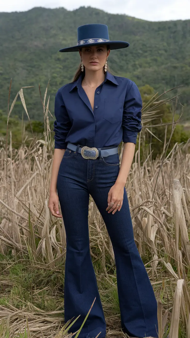 Trendy rodeo outfits 2026 Midnight Western Grace