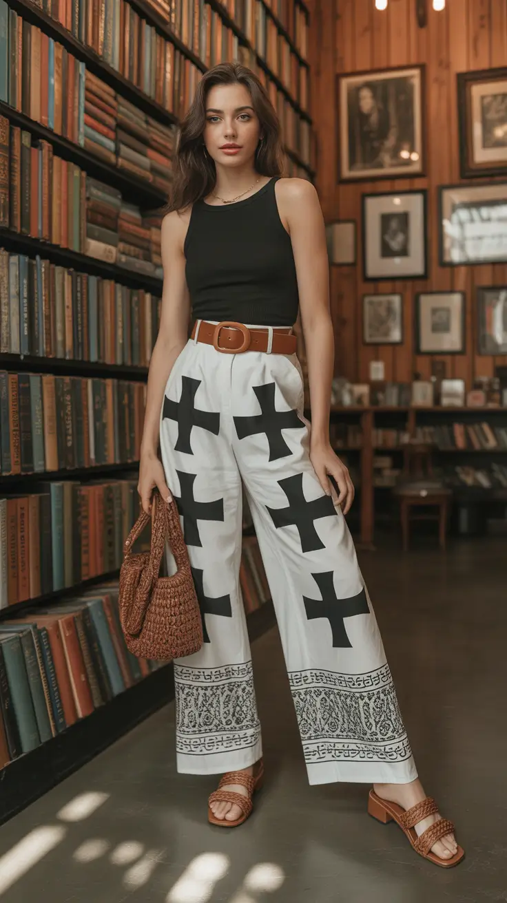 Trendy vacation outfits 2026 Library Luxe Bold Prints and Thoughtful Details