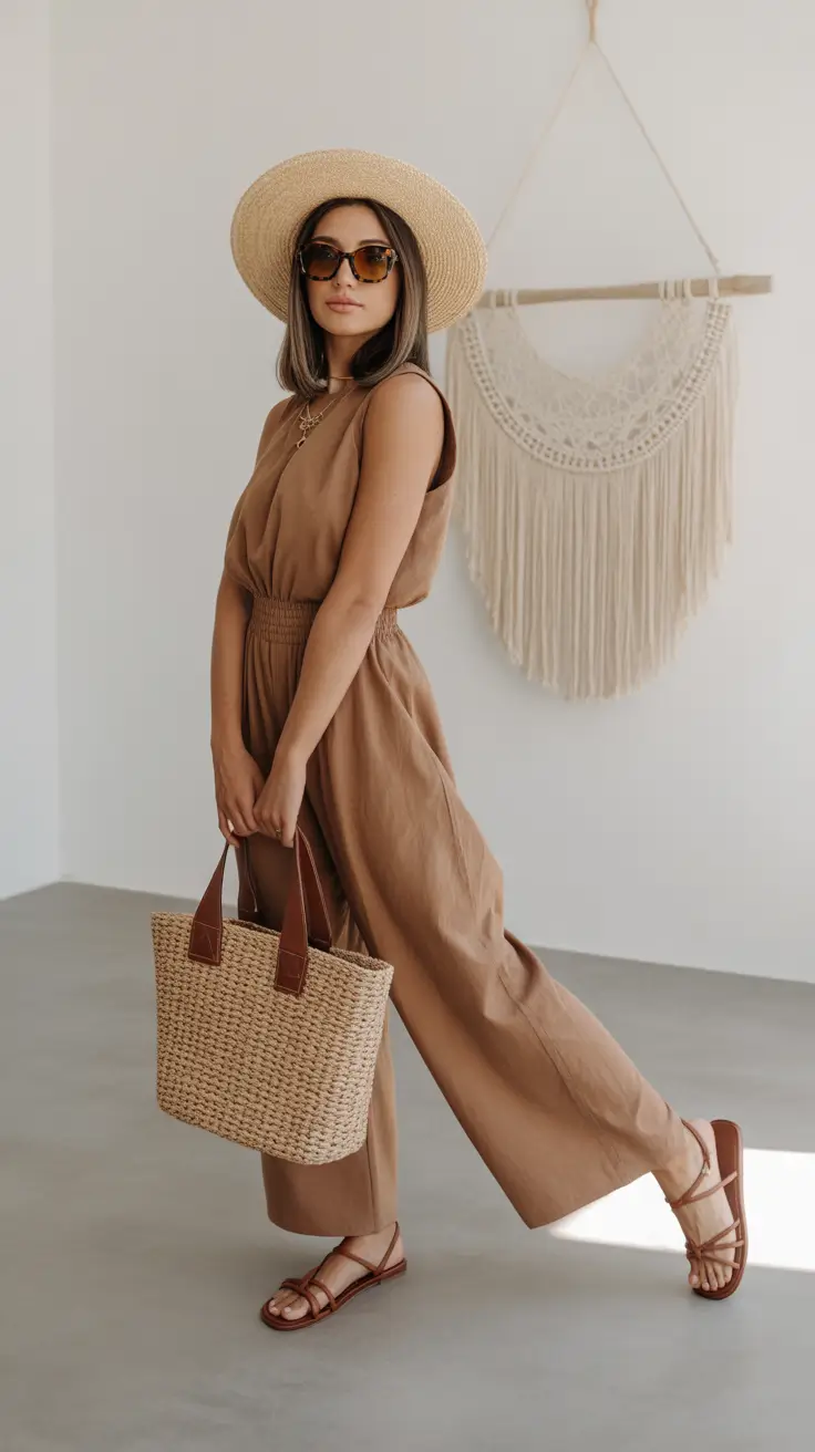 Trendy vacation outfits 2026 Earth Tones and Coastal Calm