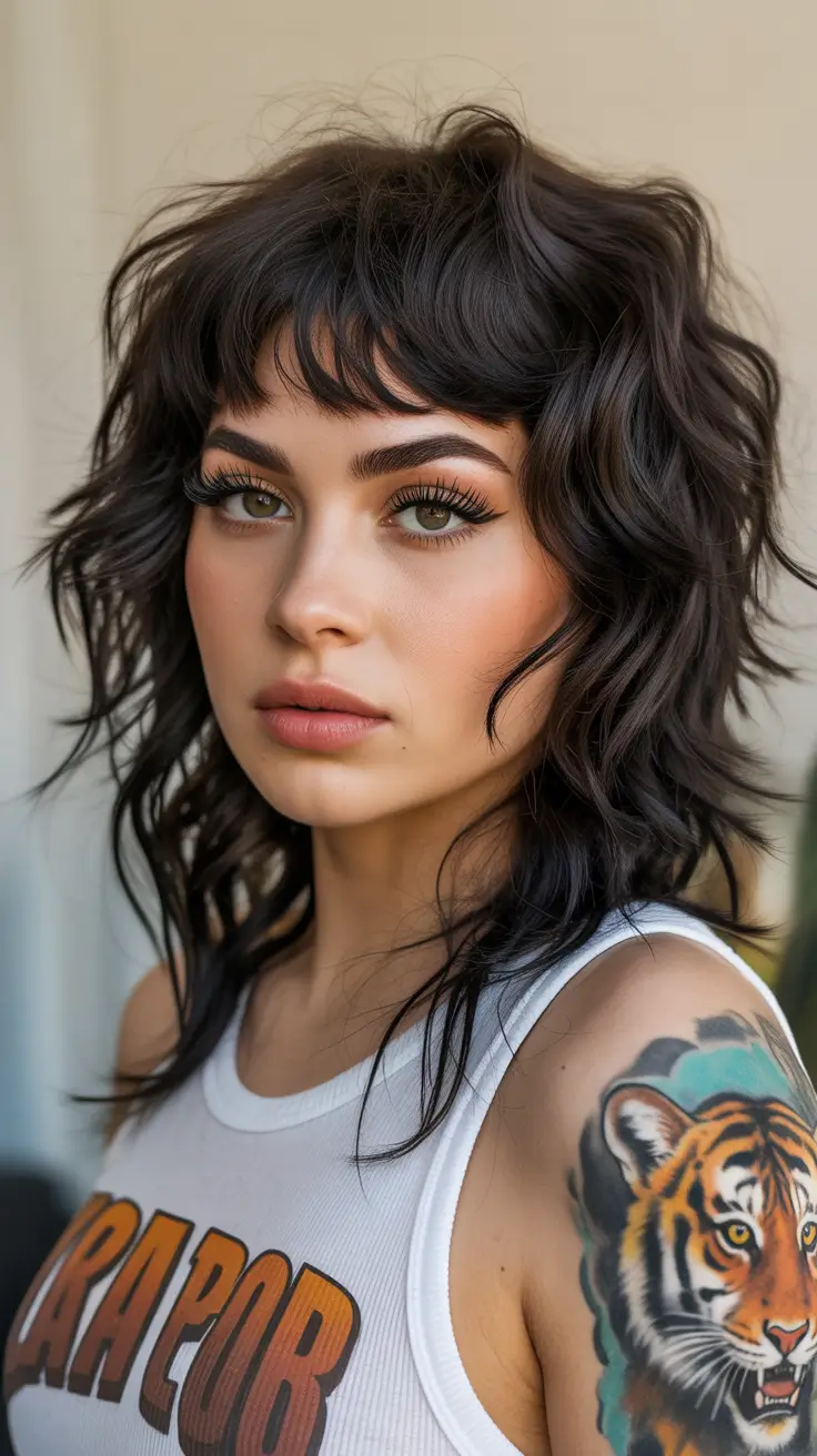 Trendy wolf haircut 2026 Soft Wild Texture