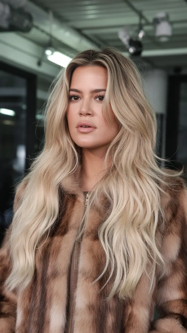 Best haircuts for long hair 2026 Wavy Blonde Layers with Luxe Volume