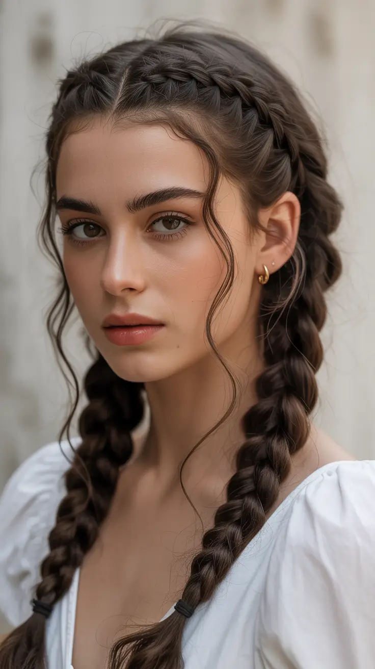 Cute hairstyle ideas 2026 Classic Braided Beauty