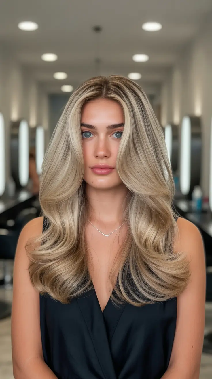 Cute hairstyle ideas 2026 Butter Blonde Layers with Soft Bounce