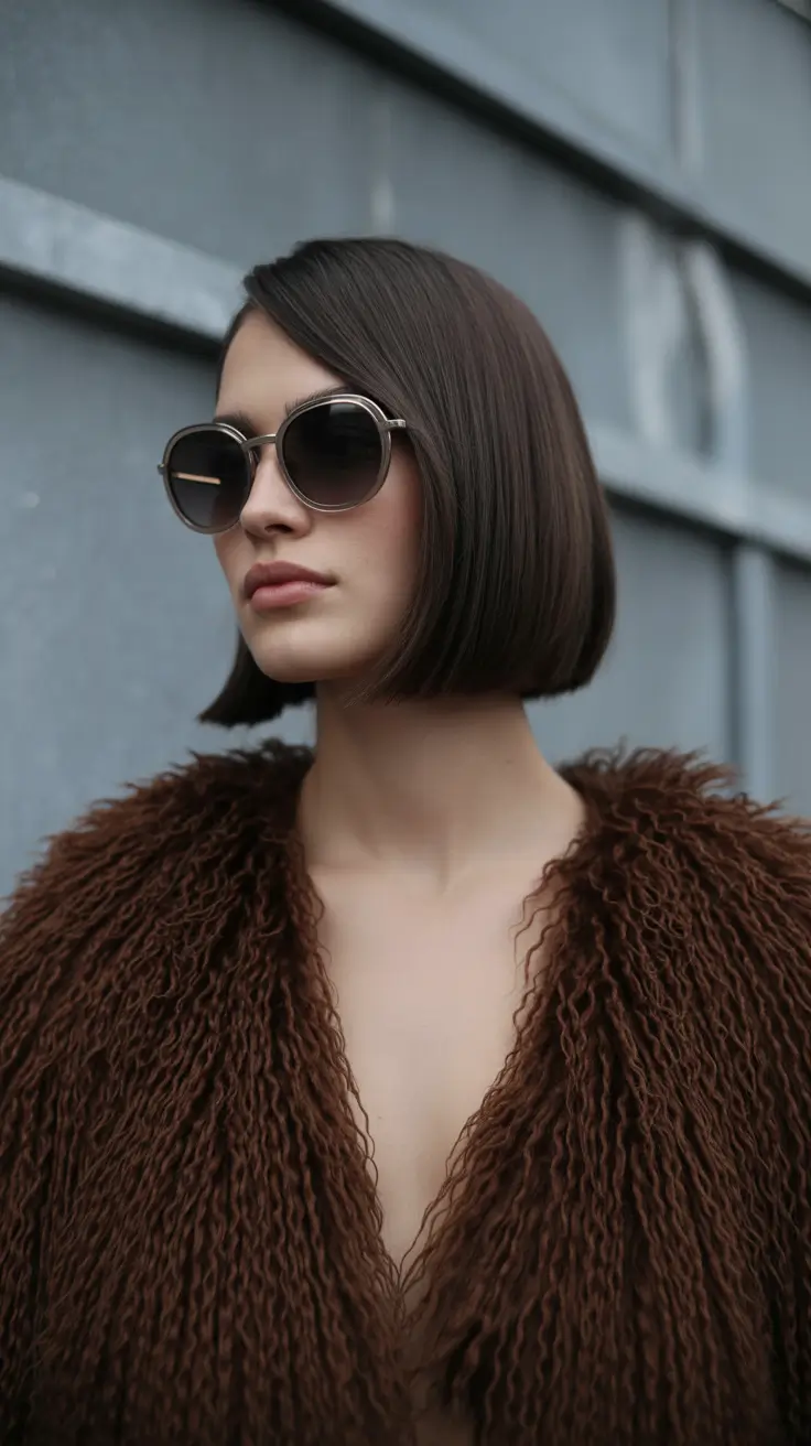 Easy hairstyles for women 2026 Classic French Bob With Sharp Symmetry
