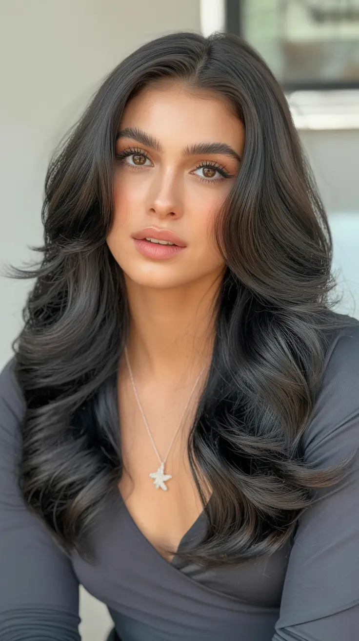 haircut ideas for medium hair 2026 voluminous 90s layered blowout