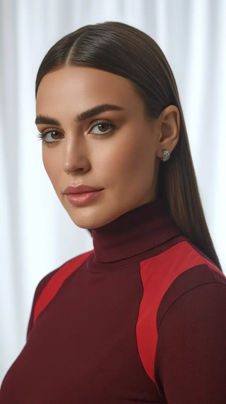 haircut ideas for medium hair 2026 ultra polished straight elegance