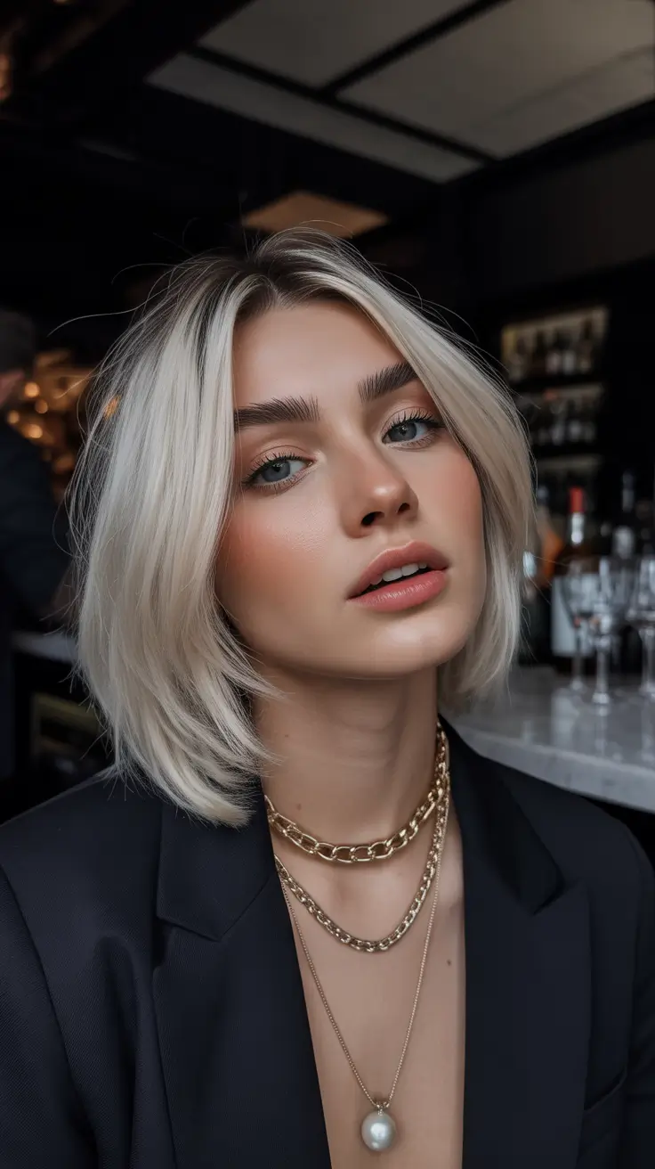 Modern choppy bob cuts 2026 Lived In Blonde Bob With Modern Edgy Texture