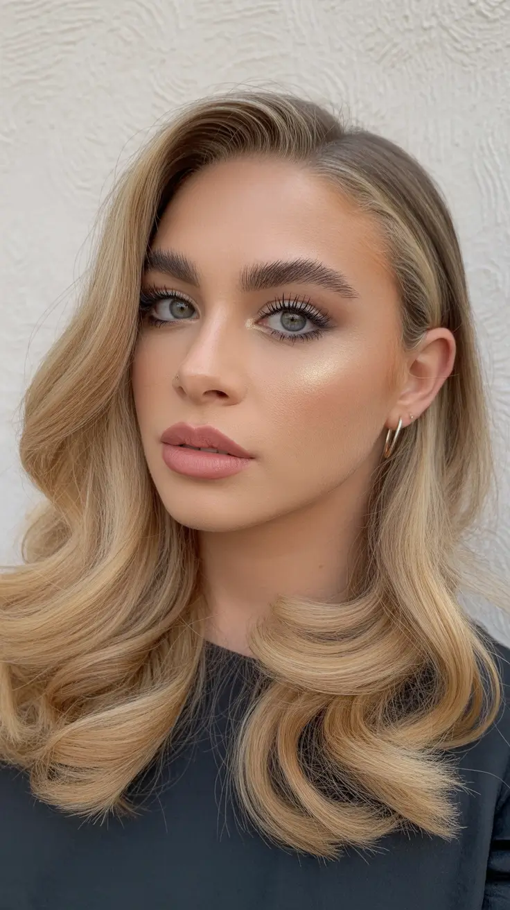 Spring Hair Color Ideas 2026 Bright Vanilla Champagne Blend