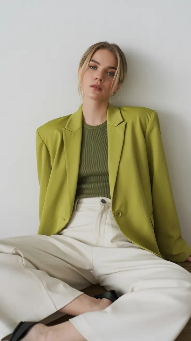 Spring Outfits for women 2026 Soft Citrus Tailoring for an Early Spring Reset