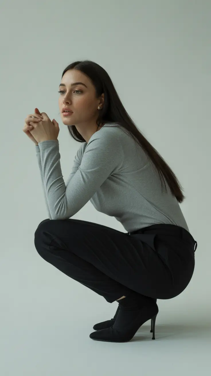 Spring Outfits for women 2026 Monochrome Minimalism for Clean Spring Simplicity