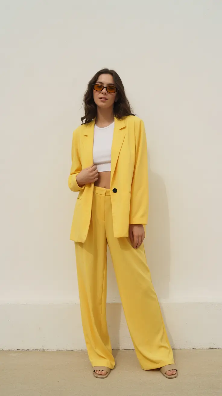 Spring Outfits for women 2026 Sunshine Tailoring for Bright, Happy Spring Energy