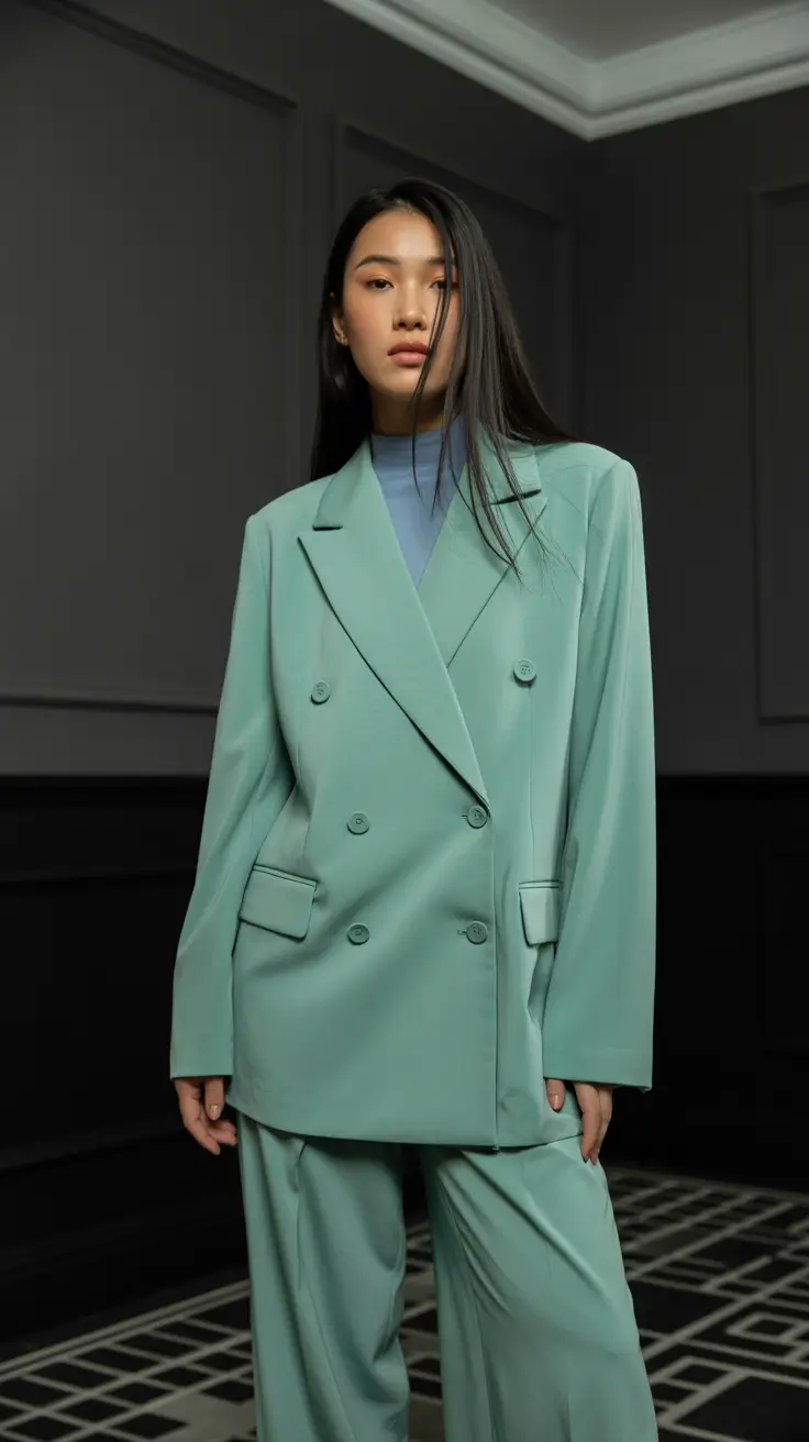 Spring work outfits 2026 Mint Tailoring for Calm, Cool Spring Days