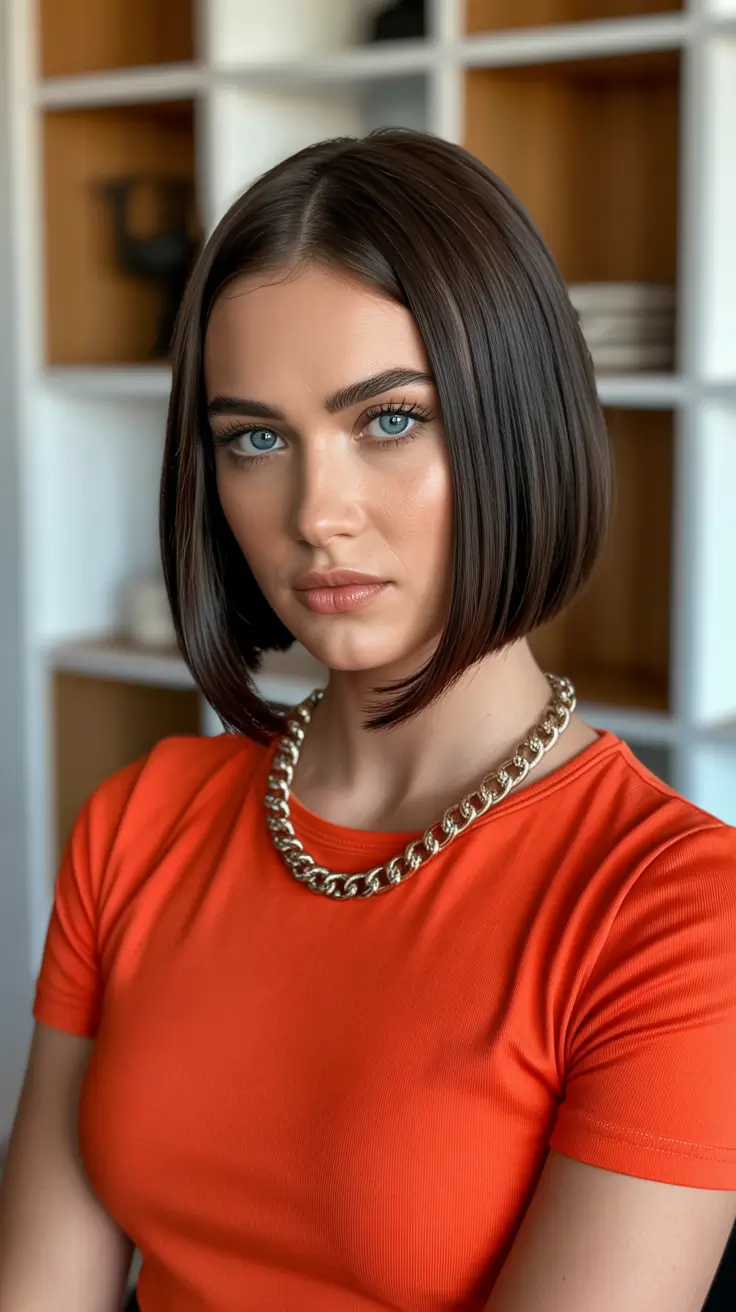 Stylish bob cuts for women 2026 Modern Polished Micro Bob