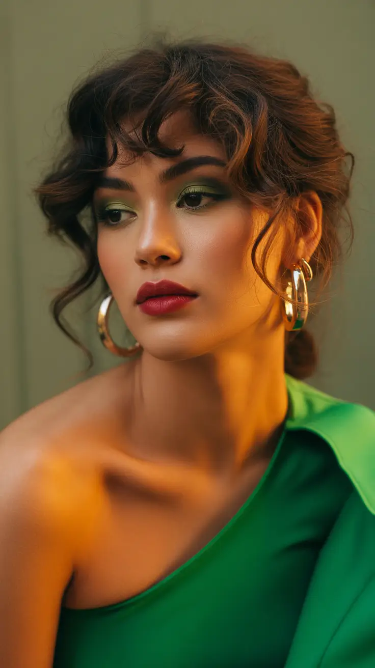 Stylish hair ideas 2026 Curly Glam With Bold Texture