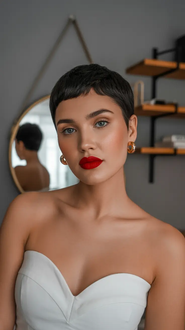 Stylish hairstyles for thin hair 2026 Classic Pixie Revival