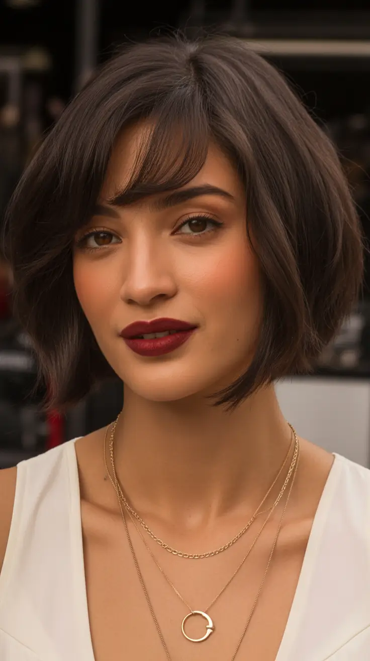 Stylish hairstyles for thin hair 2026 Soft Parisian Bob