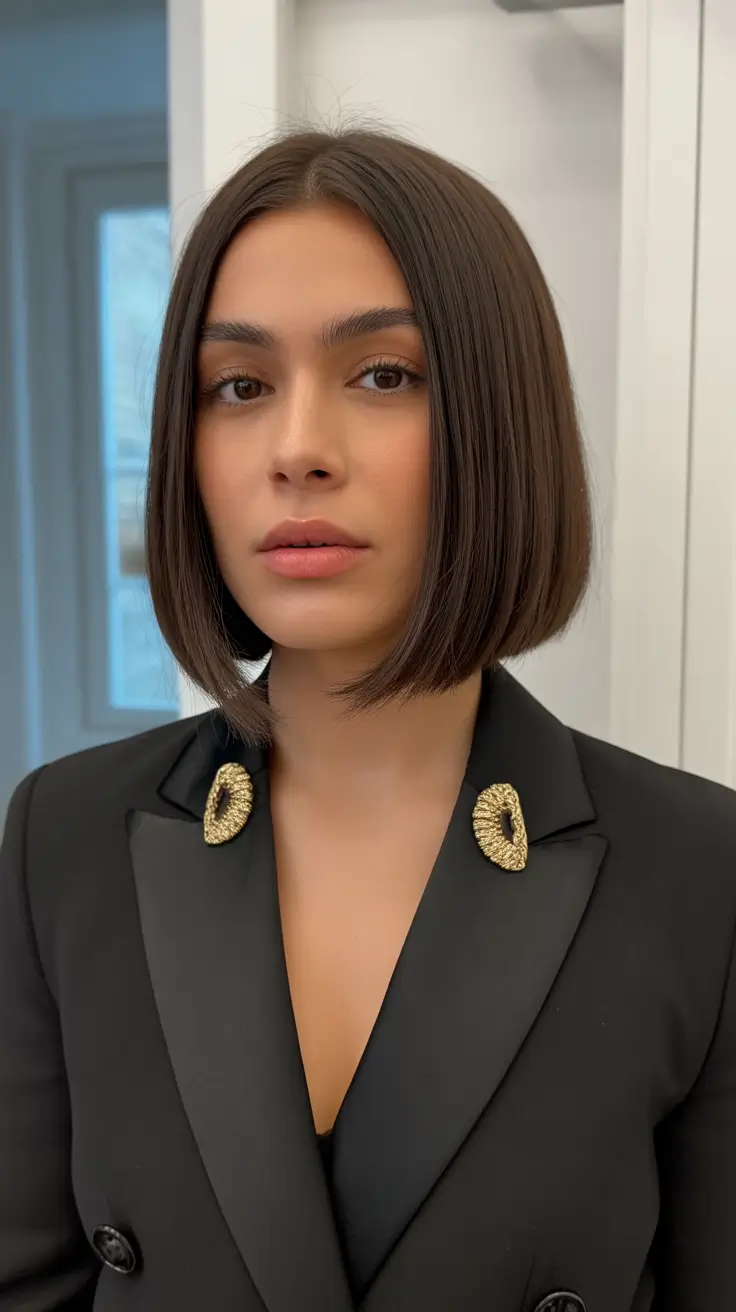 Stylish short haircuts 2026 Polished Classic Bob Revival