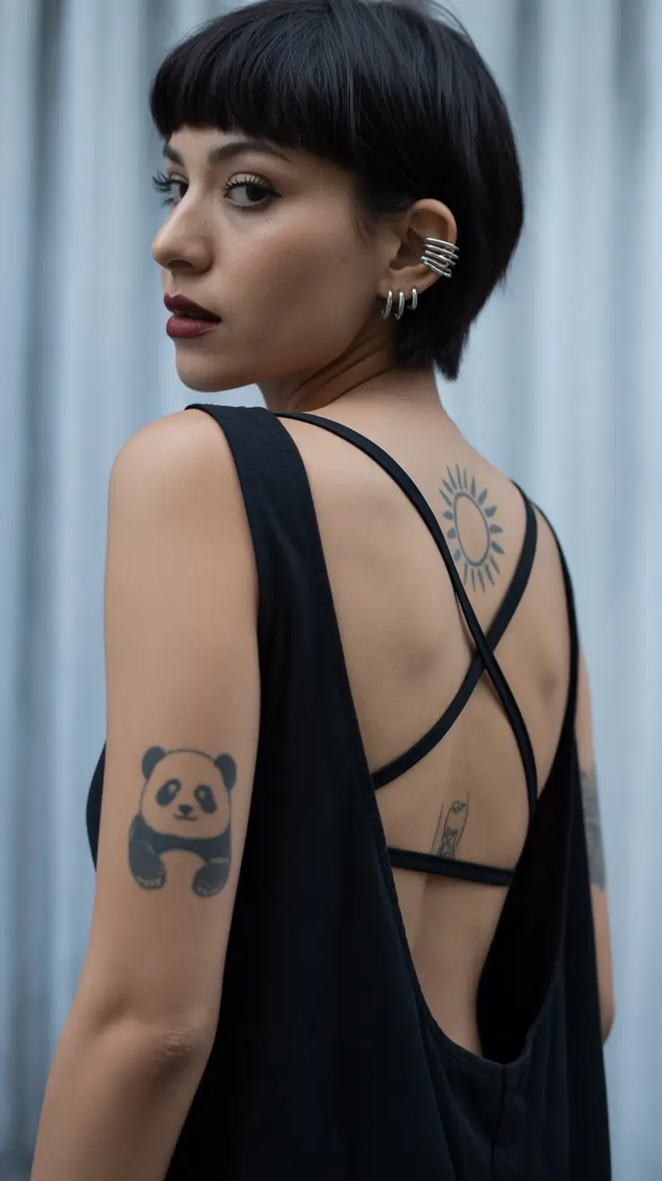 Stylish short haircuts 2026 Micro Fringe Rebel Cut