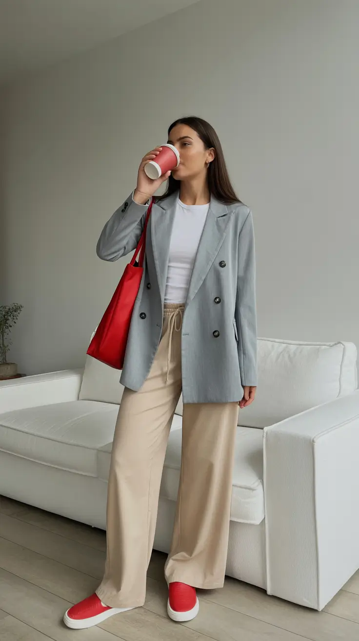 capsule wardrobe for spring 2026 Soft Tailoring for Easy Spring Mornings
