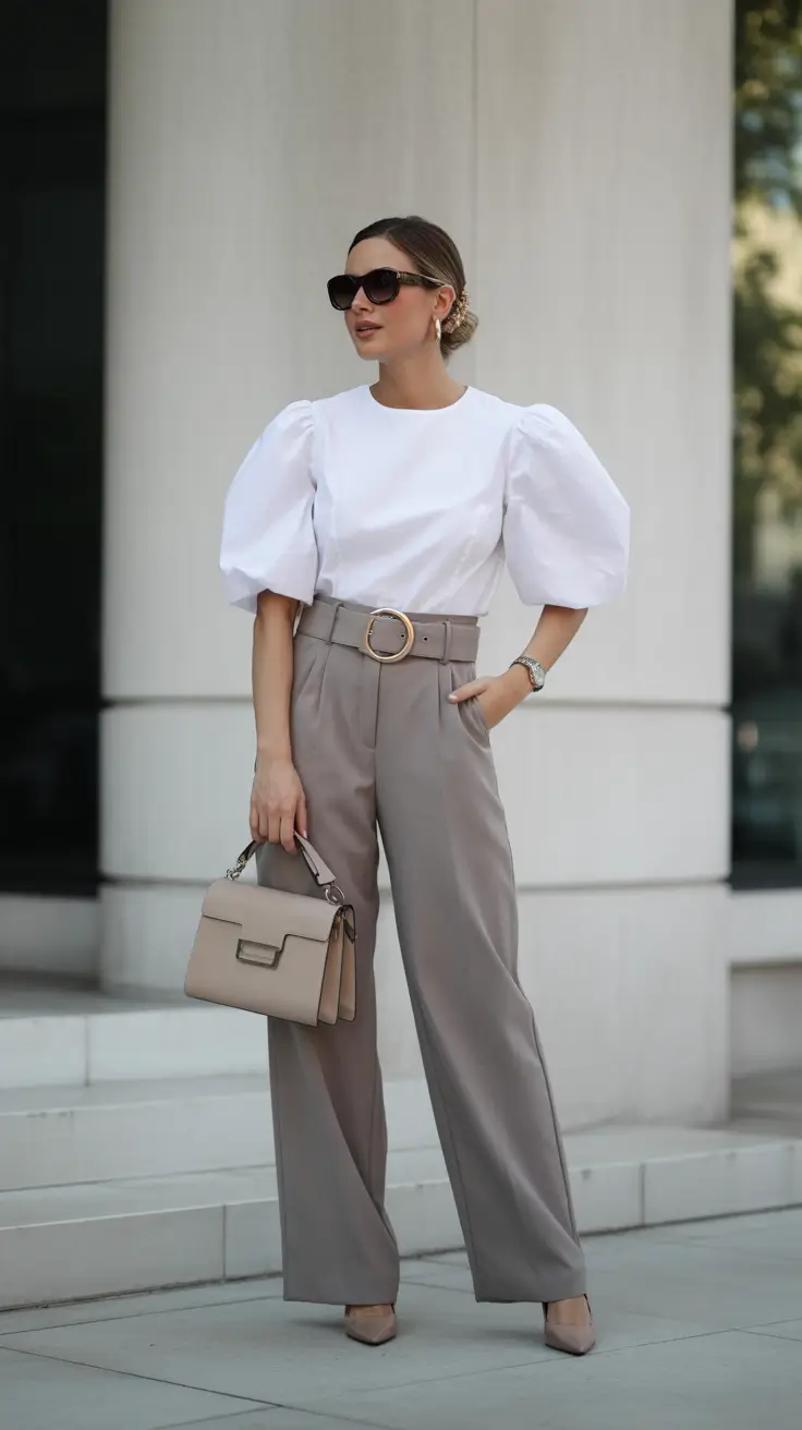 casual spring outfits for women over 30 2026 Modern Femininity with Clean Silhouettes