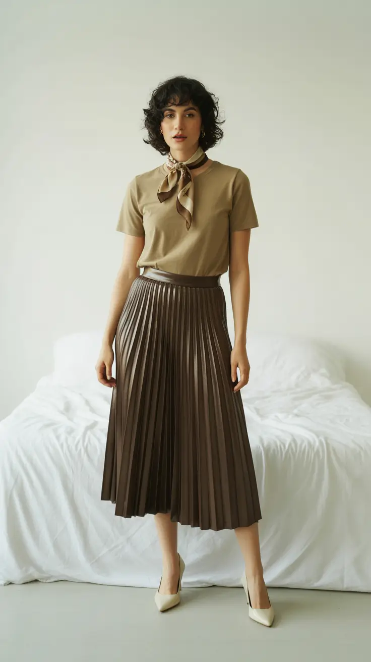 cozy spring wardrobe additions 2026 Monochrome Bronze for a Minimalist Capsule Moment