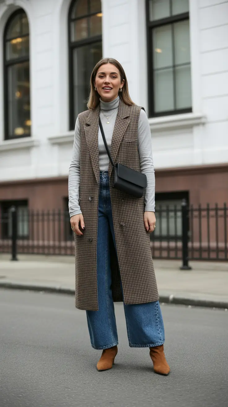 cozy spring wardrobe additions 2026 Layered Neutrals and Long Lines for Minimalist Weekend Structure