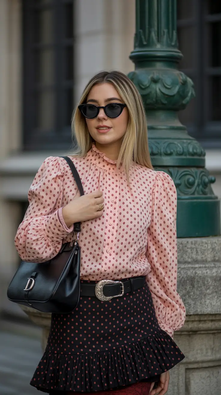 cozy spring wardrobe additions 2026 Polka-Dot Charm for Playful Minimalist Essentials