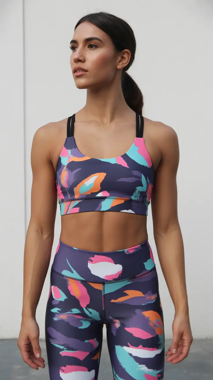 light spring workout outfits 2026 Bold Colors for Bright, Playful Movement