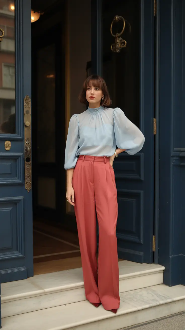 minimalist old money spring outfits 2026 Soft Volume and Heritage Colors