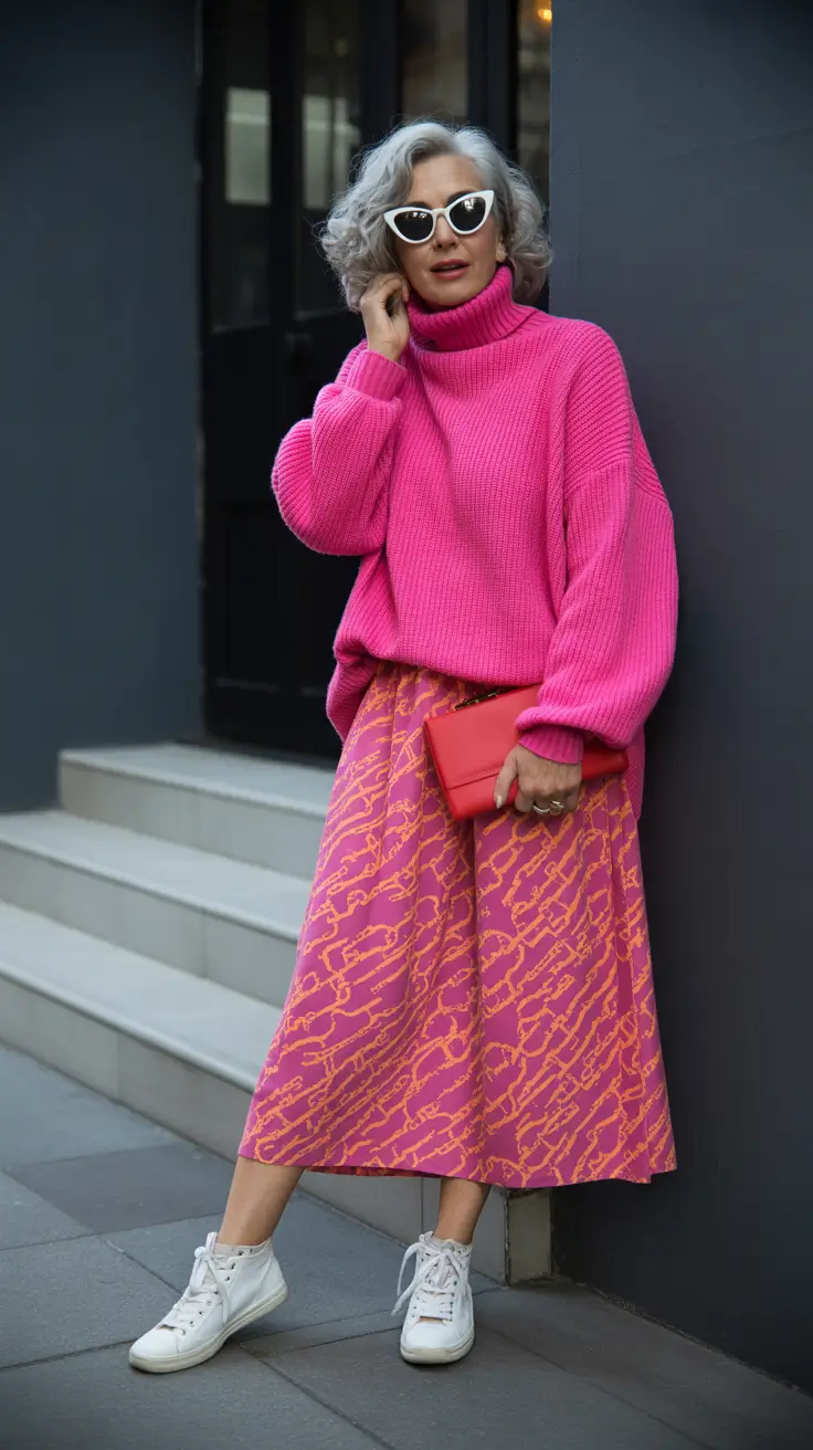 natural spring outfits for women over 50 2026 Bold Colorblocking for the Confident Spring Mood