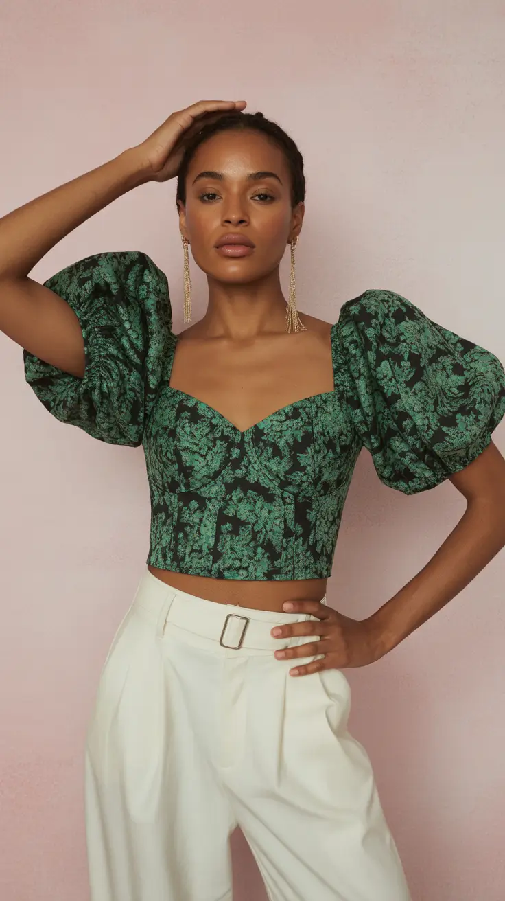 bold spring outfits black women 2026 Emerald Drama