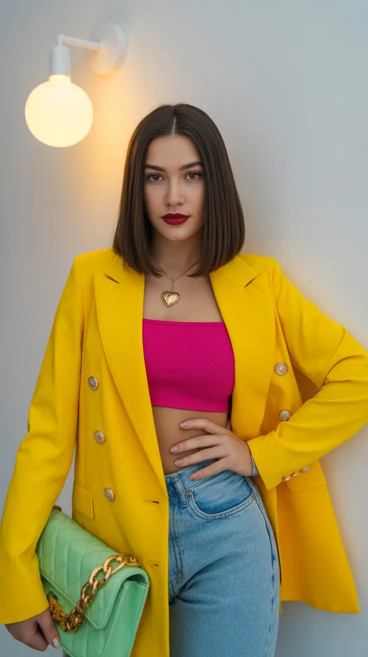 comfy spring outfits for lazy days 2026 Bright Blazer Energy for Slow Spring Starts
