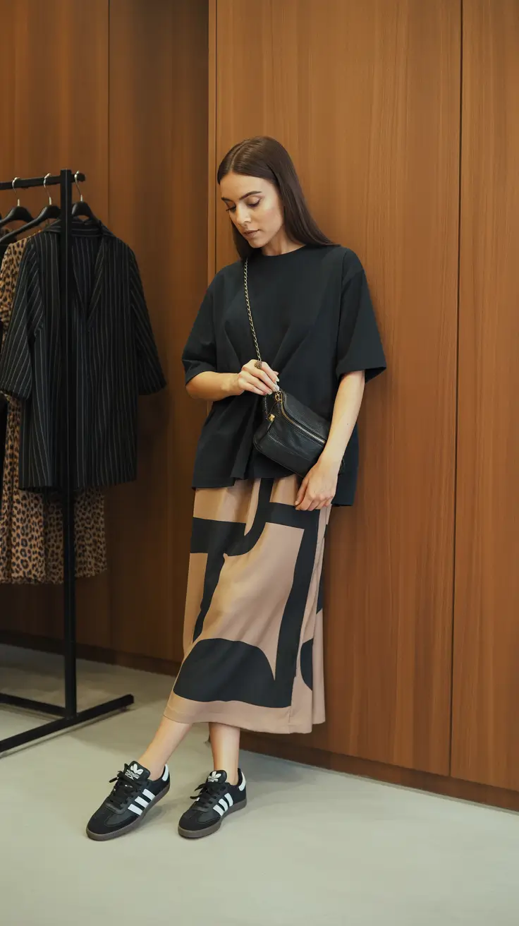 comfy spring outfits for lazy days 2026 Abstract Neutrals for Artistic Lazy-Day Ease