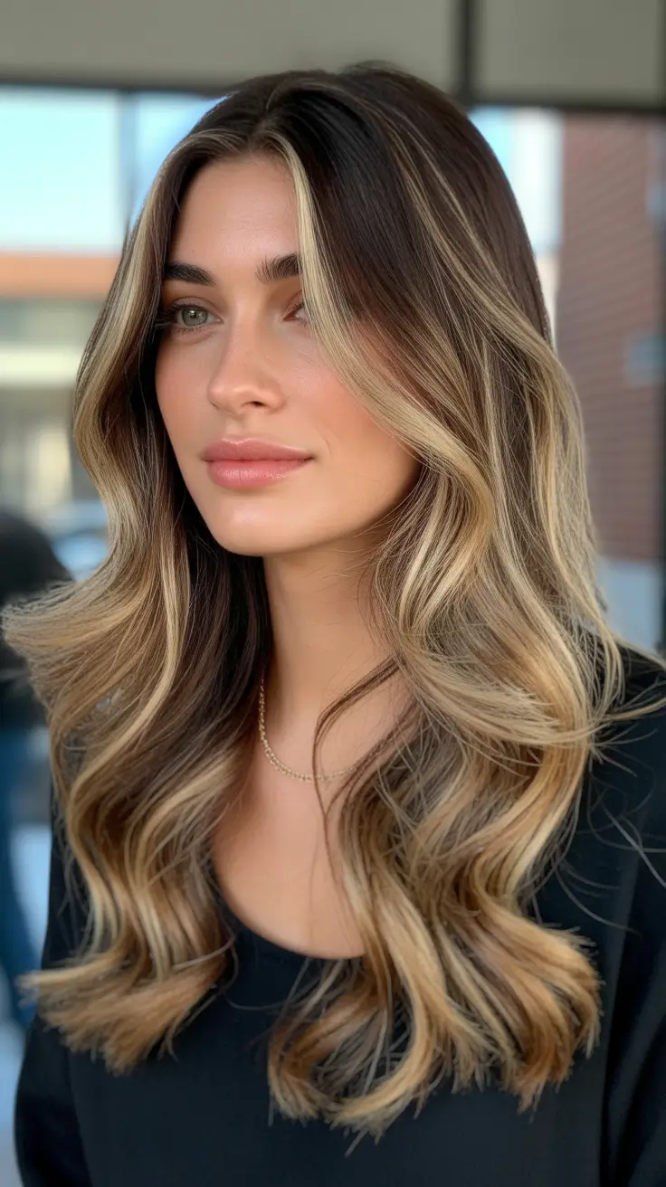 soft spring hair color warm skin tone 2026 Face-Framing Butter Beige Balayage