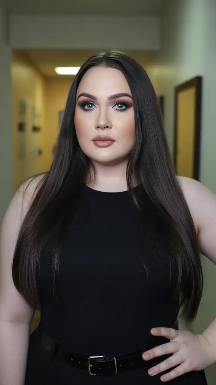 Soft Spring Haircuts for Plus Size Women 2026 Ultra-Sleek Long Length With Modern Shine