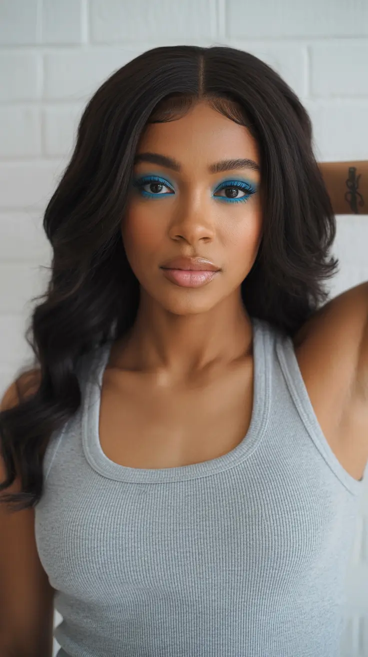 warm spring hair color for dark skin 2026 Deep Mocha Luxe Waves