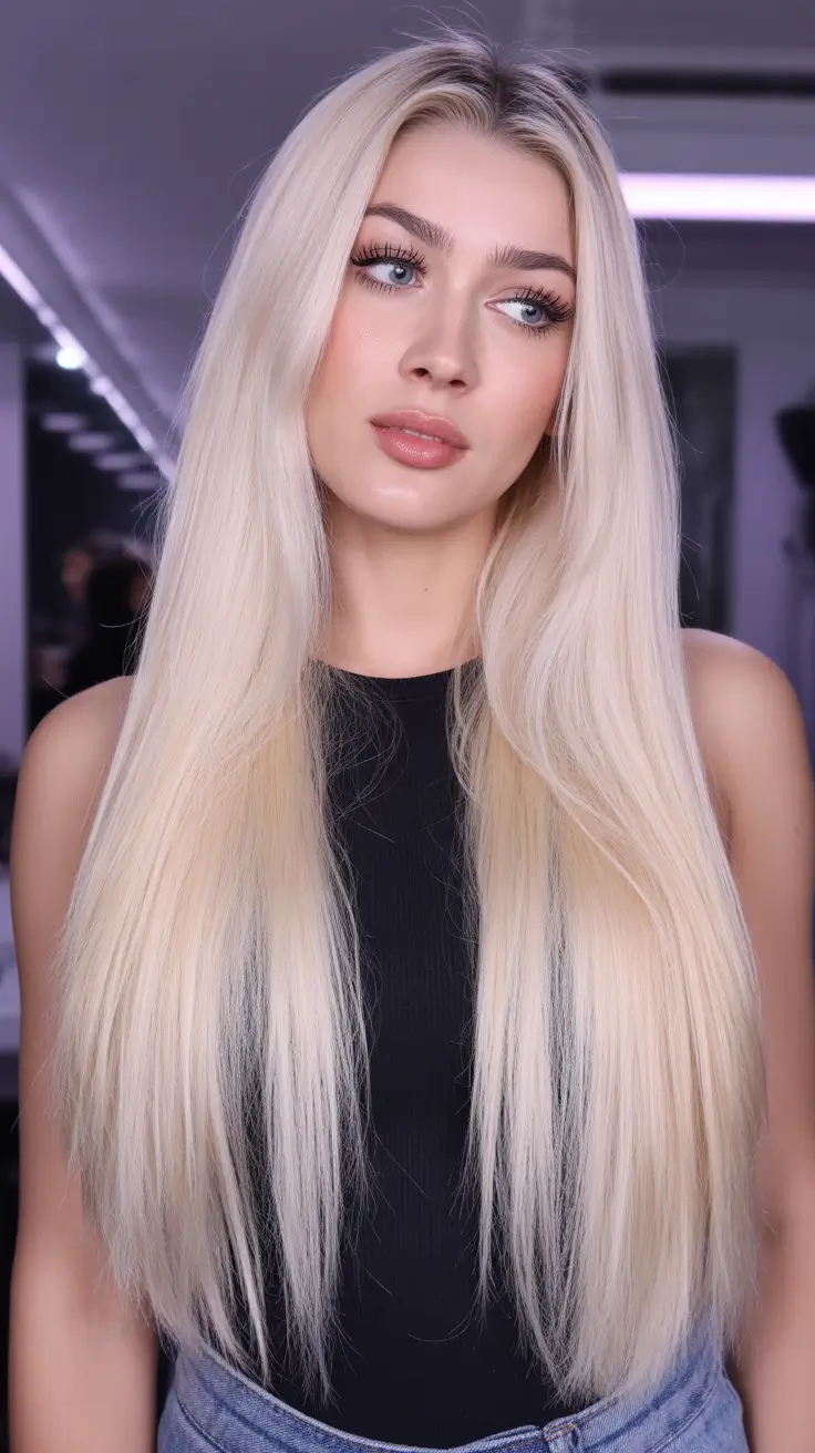hair color for blondes summer 2026 Ultra Light Sleek Lengths with Minimalist Summer Shine