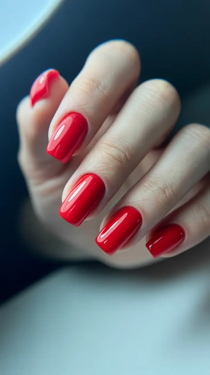 May Nails Ideas 2026 Glossy Cherry Confidence for a Fresh Seasonal Reset