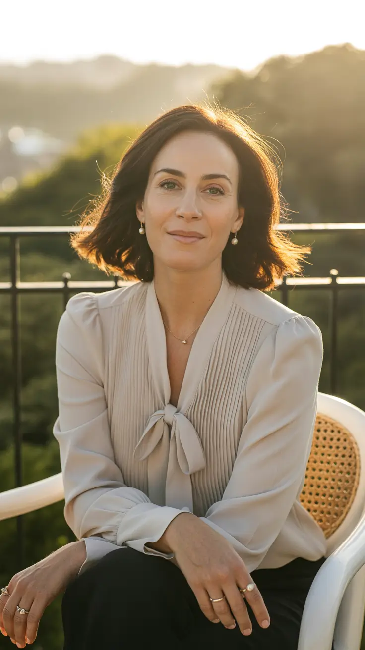 popular spring haircuts for women over 40 2026 Shoulder Length Movement